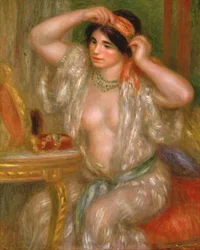 Gabrielle a tükörben, 1910
